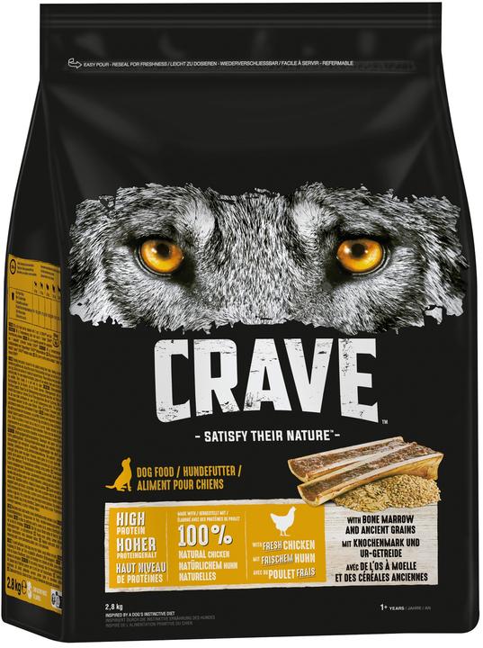 Crave Adult chicken Knoch.Urget (Adult, 2800 g)