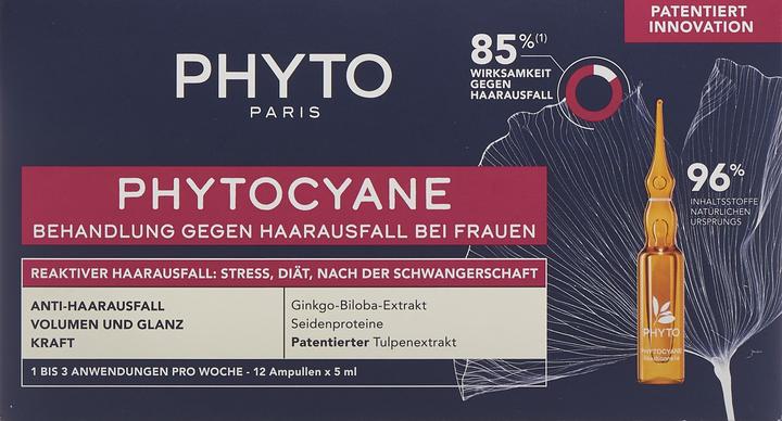 Immagine prodotto Phyto Phytocyane Donne Reac Tedesco/Italiano 12 Fl 5 ml (5 ml)