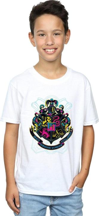 Produktbild Neon Hogwarts Crest TShirt Jungen (152, 158)