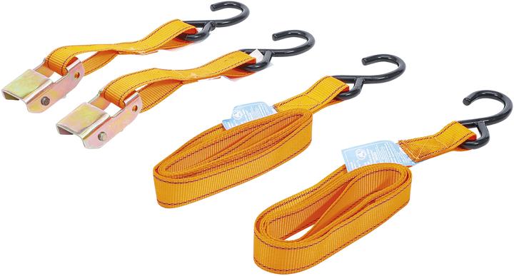 Immagine prodotto BGS Set di cinghie di fissaggio 2 m x 25 mm 2 pezzi.