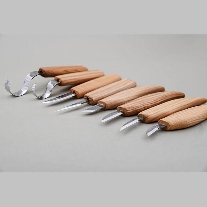 Image du produit Beaver Craft S08 Set de base avec 8 couteaux (15 mm)