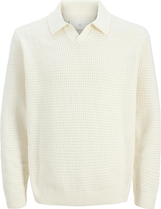 Jack & Jones Jprlogan Knit Split Neck Styd Ss25 (XXL)