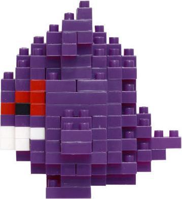 Actual product image Nanoblock Pokemon Gengar