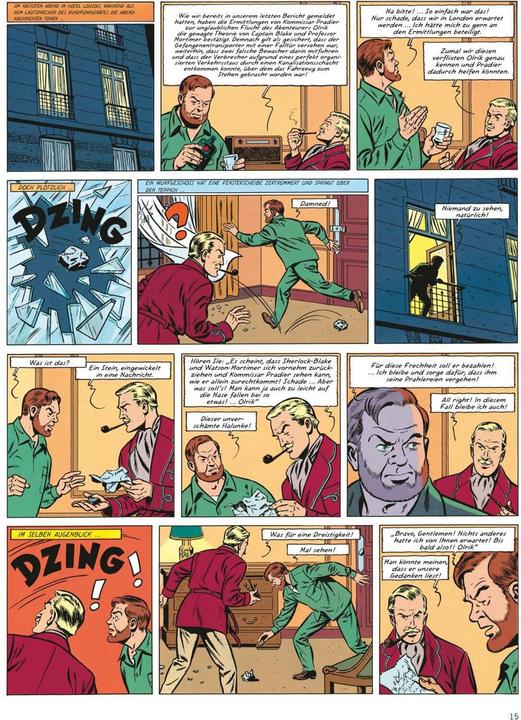 Image du produit Blake und Mortimer Bibliothek 7: Die Diamanten-Affäre (Allemand, Edgar-Pierre Jacobs, 2025)