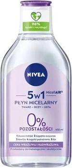Actual product image NIVEA Micellair Skin Breathe For Micellar Skin Care Is A Sensitive And Hypersensitive Complexion (Powder, 400 ml)