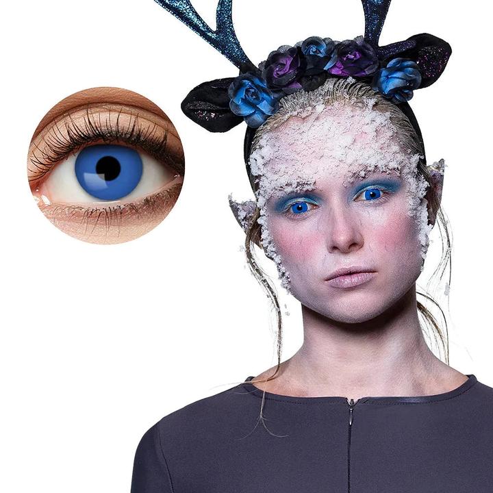 Produktbild Boland Kontaktlinsen Frozen Elf: Wochenlinsen (Blau)