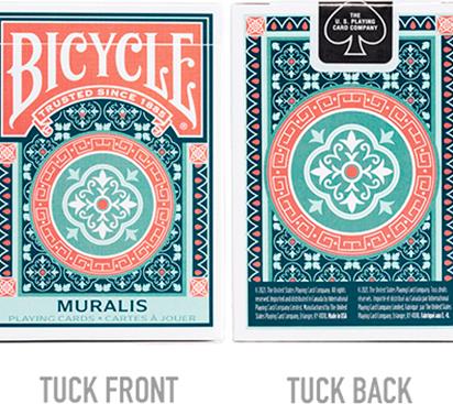 Actual product image Bicycle Muralis Playing Cards (English)