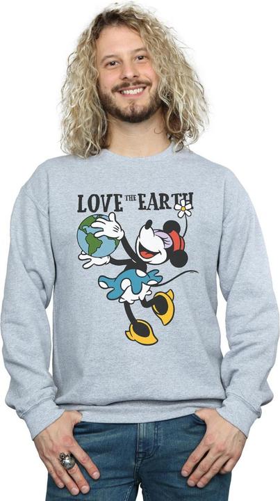 Immagine prodotto Disney Mickey Mouse Love The Earth Felpa Uomo (XXL)