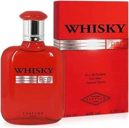Actual product image NoName Red for Men Whisky Eau de Toilette EDT 100ml (Eau de toilette, 100 ml)