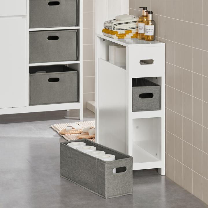 Produktbild SoBuy Nischenregal mit 2 Körben (20 x 70 x 60 cm)