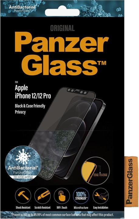 Image du produit PanzerGlass Respect de la vie privée (1 pièce(s), Apple iPhone 12, Realme 12 Pro+)