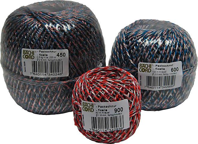 Produktbild Bächi-Cord Recycling-Packschnüre - farbig (1 Stück)