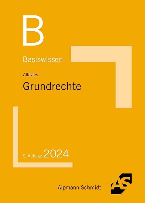 Image du produit Basiswissen Grundrechte (Allemand, Ralf Altevers, 2023)