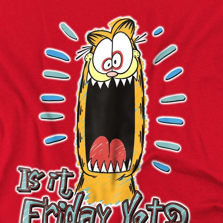 Immagine prodotto Garfield Friday Maglietta Uomo (XL)