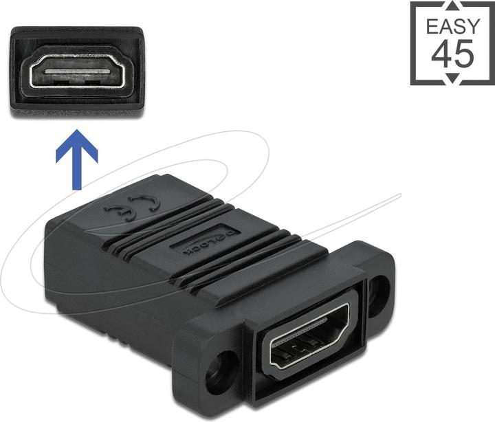 Produktbild Delock HDMI (Typ A) – HDMI (Typ A) (HDMI, 3.85 cm)