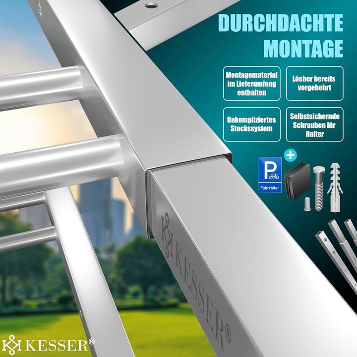 Produktbild Kesser Veloständer für sechs Räder