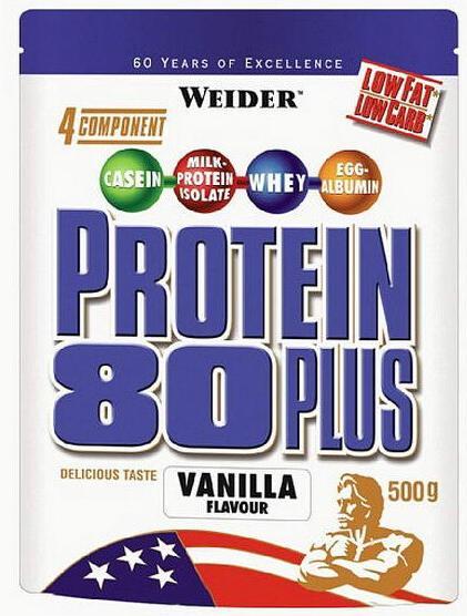Actual product image Weider Protein 80 Plus (Pistachio nut, 1 pcs., 500 g)