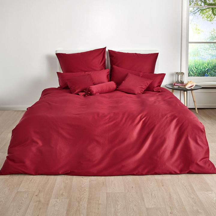 Actual product image Traumschlaf Uni (Bedding set, 160x210 cm + 65x100 cm)