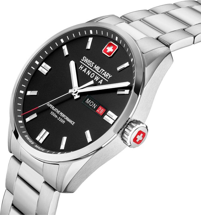 Immagine prodotto Swiss Military Hanowa Herrenuhr (Orologio da polso analogico, 43 mm)