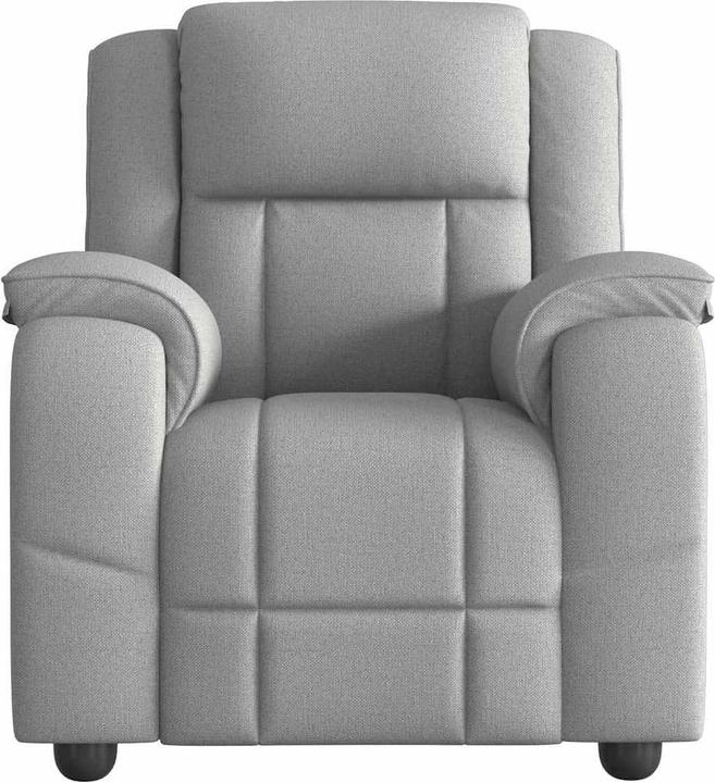 Produktbild VidaXL Massagesessel Wolkengrau Stoff Massage TV-Sessel