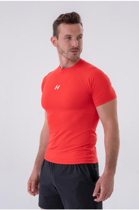 Actual product image Nebbia Functional Slim-Fit T-Shirt 324 Red (XXL)