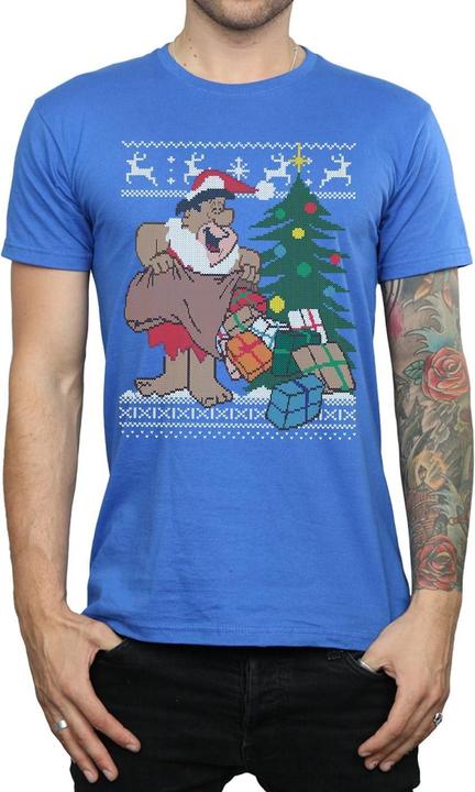 Produktbild The Flintstones Christmas Fair Isle TShirt (L)