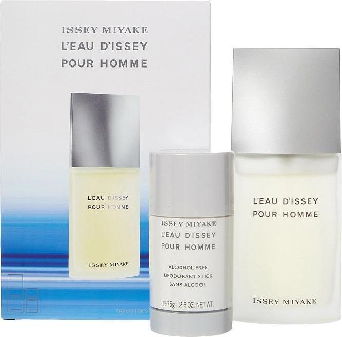 Actual product image SET ISSEY MIYAKE L'Eau d'Issey Pour Homme EDT spray 75ml + STICK 75g (Eau de toilette, 75 ml)