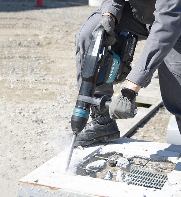 Produktbild Makita XGT HM001GZ02 Akku-Meisselhammer 40VMAX (Akkubetrieb, 40 V)
