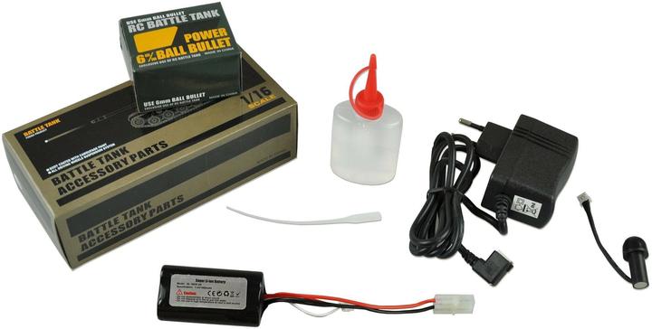 Immagine prodotto Amewi Tank Tiger R&S/2.4GHZ/Wood QC Control Edition (RTR pronto all'uso)