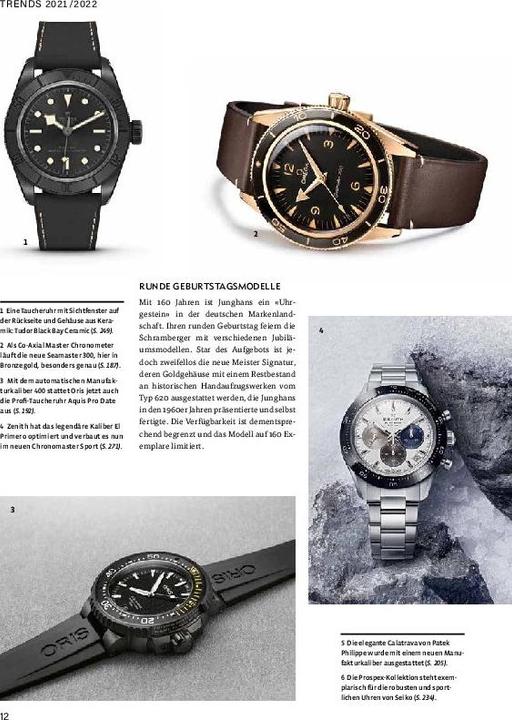 Immagine prodotto Armbanduhren Katalog 2021/2022 (Tedesco, Pietro Marrone, 2021)