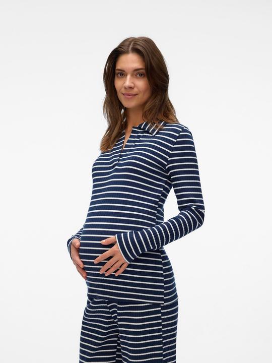 Image du produit Vero Moda Maternity Normal geschnitten Polokragen Top Polo (L)
