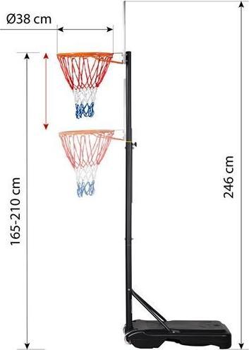 Image du produit Nils Zdk018 Panier De Basket-Ball