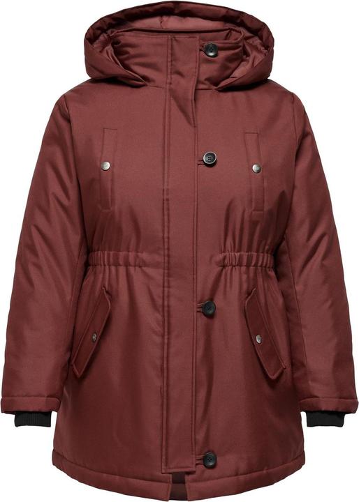 Only Kapuze Curve Jacke Langer Parka (50)