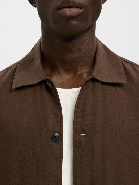 Produktbild Selected Homme Leinenmix Overshirt (M)
