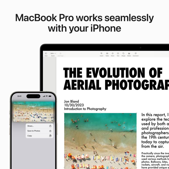 Produktbild Apple MacBook Pro - Late 2023 (14", M3, 8 GB, 512 GB, DE)