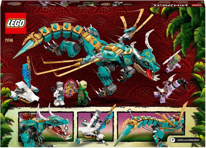 Produktbild LEGO Dschungeldrache (71746, LEGO Ninjago)