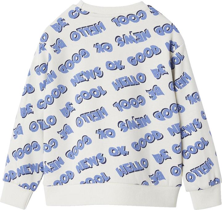 Produktbild Vertbaudet Jungen Sweatshirt mit XXL-Schriftzug, Recycling-Polyester (158)