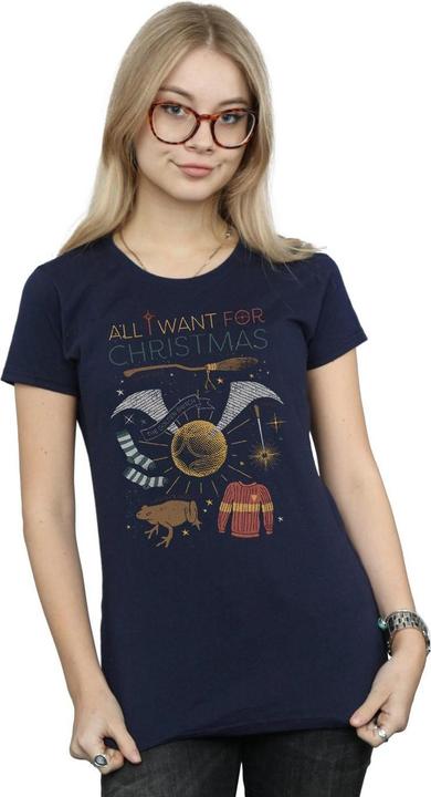 Immagine prodotto All I Want For Christmas Maglietta Donna (L)