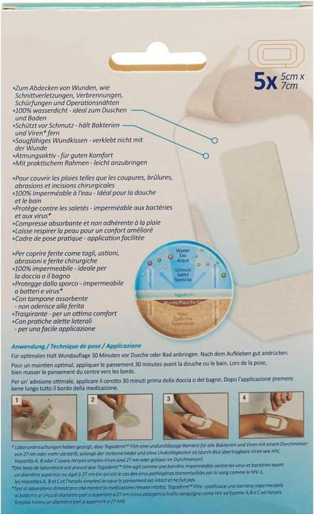 Image du produit 3M Tegaderm+Pad (5 x)
