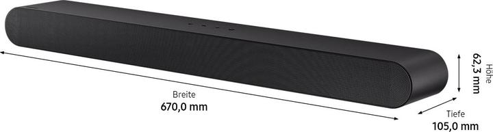 Actual product image Samsung HW-S50B (140 W, 3.0 Channel)