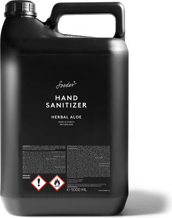 Produktbild Soeder* Hand Sanitizer Herbal Aloe (5000 ml)