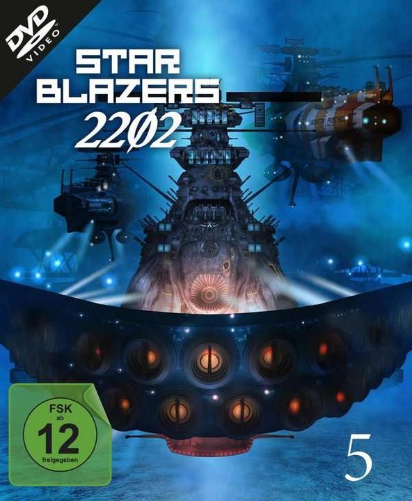 Star Blazers 2202 - Space Battleship Yamato - Vol.5 (Ep. 22-26) (DVD) (DVD, Giapponese, Tedesco)