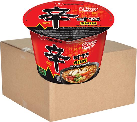 Actual product image Nongshim Shin Ramyeon (Big Bowl) (1824 g)