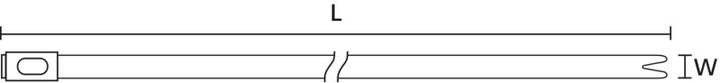 Image du produit HellermannTyton Colliers de serrage (Serre-câbles métalliques, 362 mm, 1 pcs)