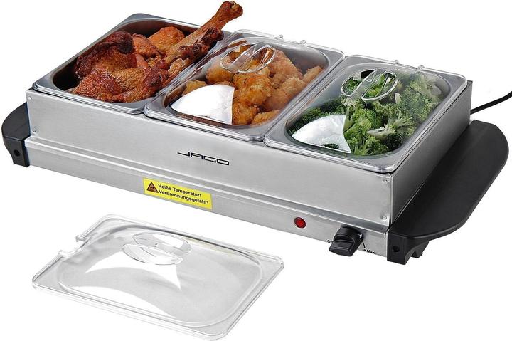 Produktbild Jago Buffetwärmer, 3 Behälter / 3 x 1.5L (4.5L)