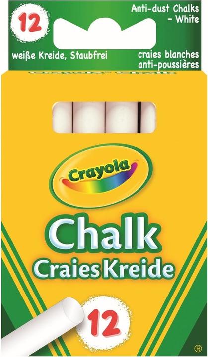 Crayola Kreide (White, 12 x)