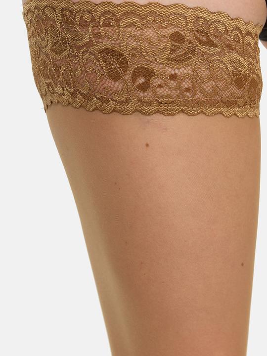 Produktbild Nur Die Feinstrumpfhose Goodbye Laufmaschen Halterlos 20 DEN (20 DEN, 44 - 48)