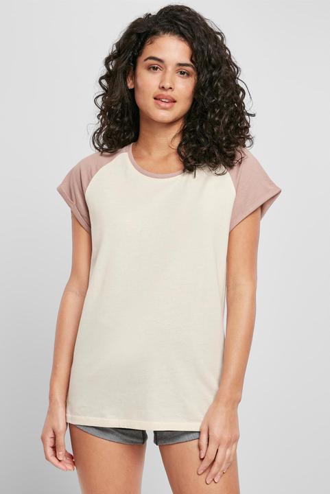 Image du produit Urban Classics Tee Raglan contrasté pour les femmes (L)
