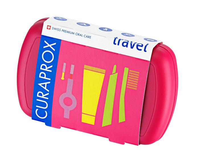 Image du produit Curaprox Kit de voyage rouge (Souple, 1 x)