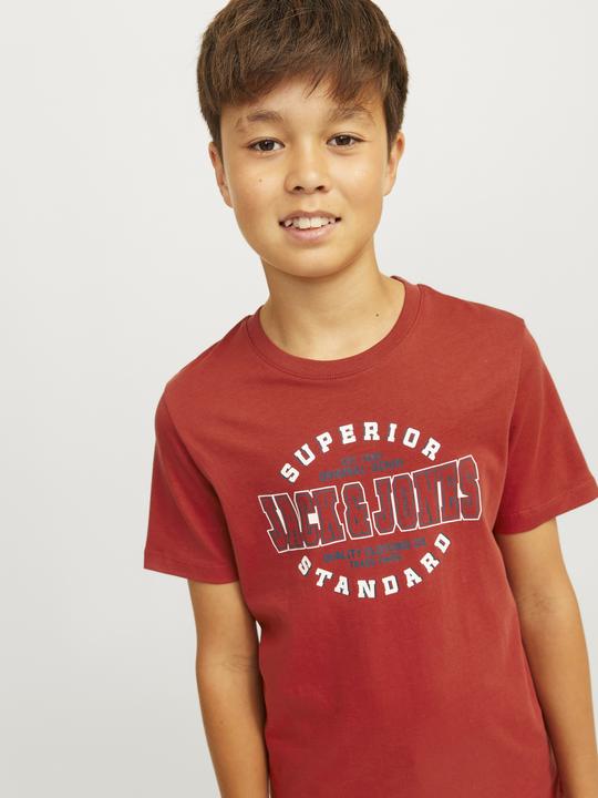 Produktbild Jack & Jones JJELOGO TEE SS ONECK 2COL 24/25 NOOS JNR (176)